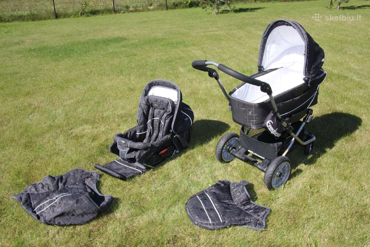 Vežimėlis Emmaljunga Nitro City + City Carrycot