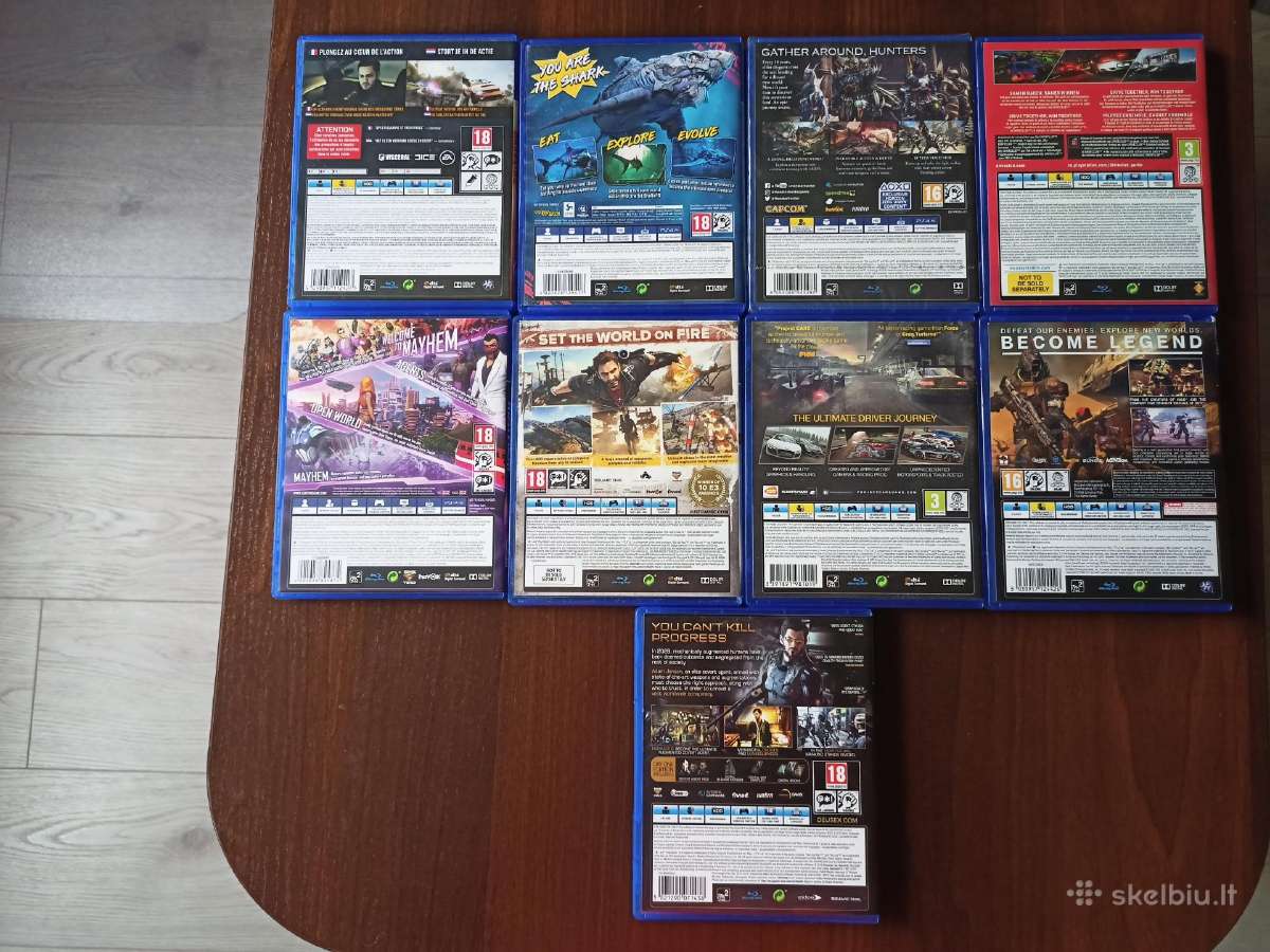 Mainau / Parduodu Ps4 žaidimus Kaune - nuotraukos Nr. 2