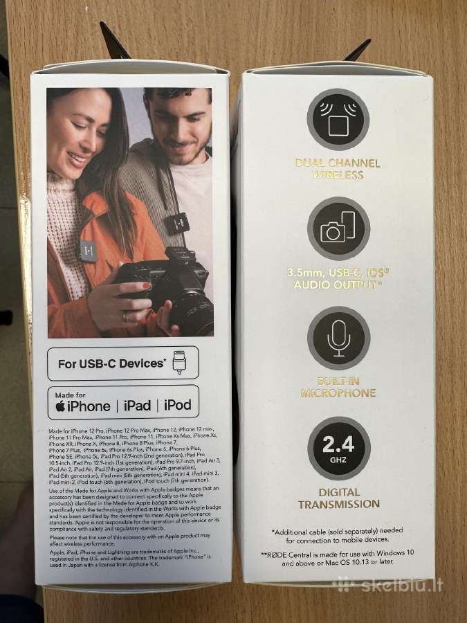 Rode Wireless Go / Videomic Rodecaster mikrofonas - nuotraukos Nr. 6
