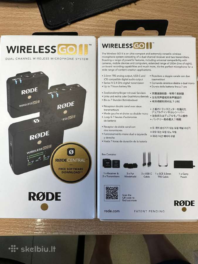 Rode Wireless Go / Videomic Rodecaster mikrofonas - nuotraukos Nr. 7