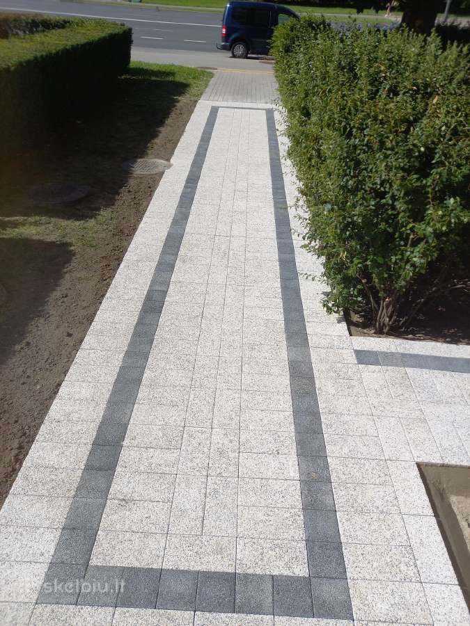 Trinkelių klojimas,pagrindų įrengimas,bordiūrai. - nuotraukos Nr. 7