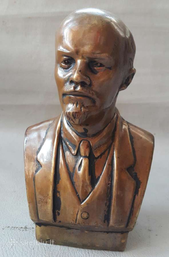 Seni sunkūs Bronziniai 4 Biustai+dar 1 - nuotraukos Nr. 7