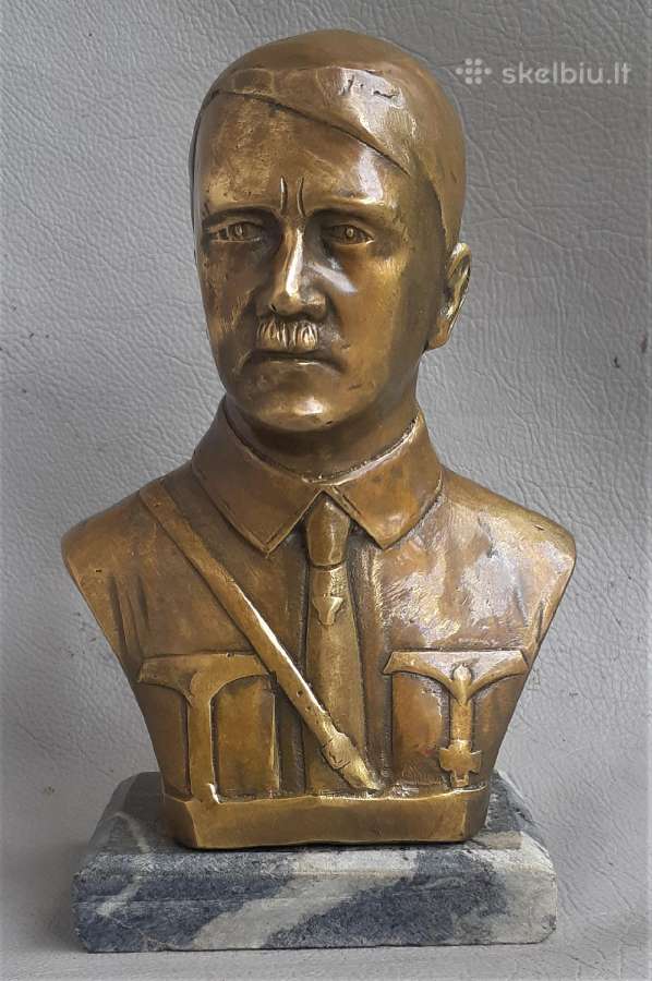 Seni sunkūs Bronziniai 4 Biustai+dar 1 - nuotraukos Nr. 12