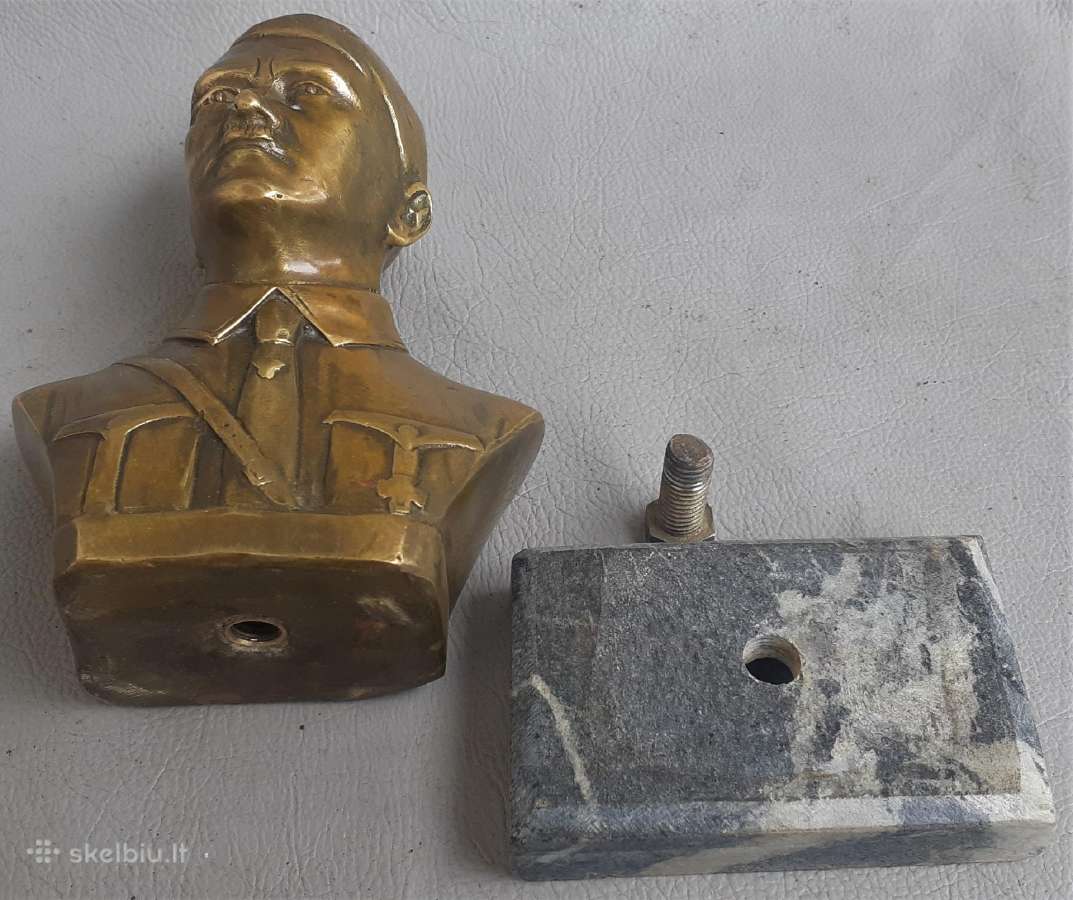 Seni sunkūs Bronziniai 4 Biustai+dar 1 - nuotraukos Nr. 16