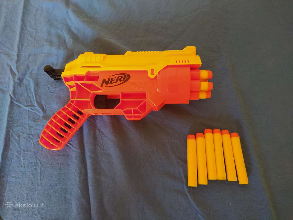 Nerf Alpha Strike šautuvas ir taikiniai
