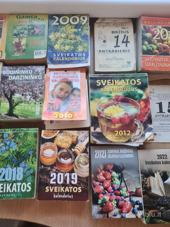 Kalendoriaus lapeliai - nuotraukos Nr. 2