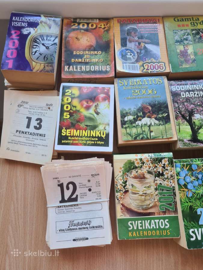 Kalendoriaus lapeliai - nuotraukos Nr. 3