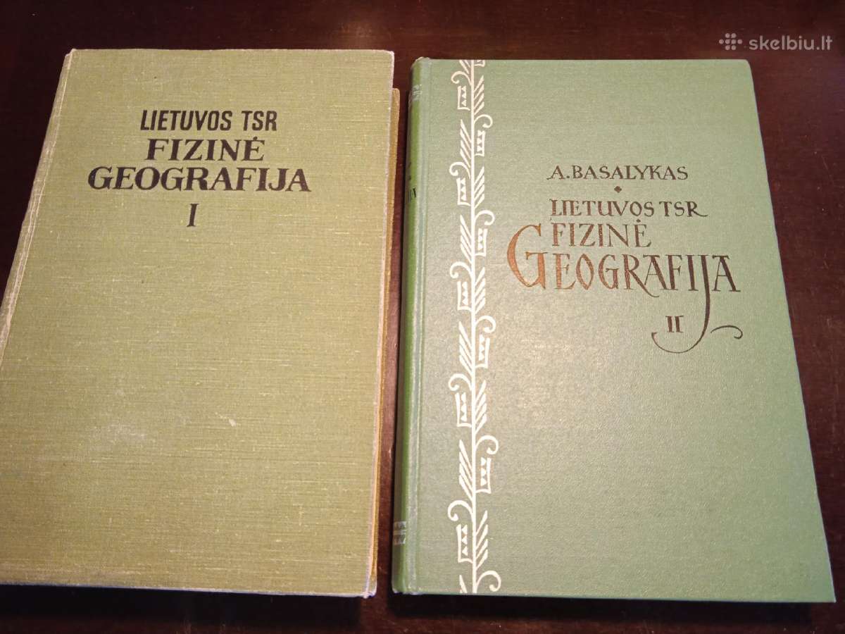 Knygos Lietuvos Tsr fizine geografija