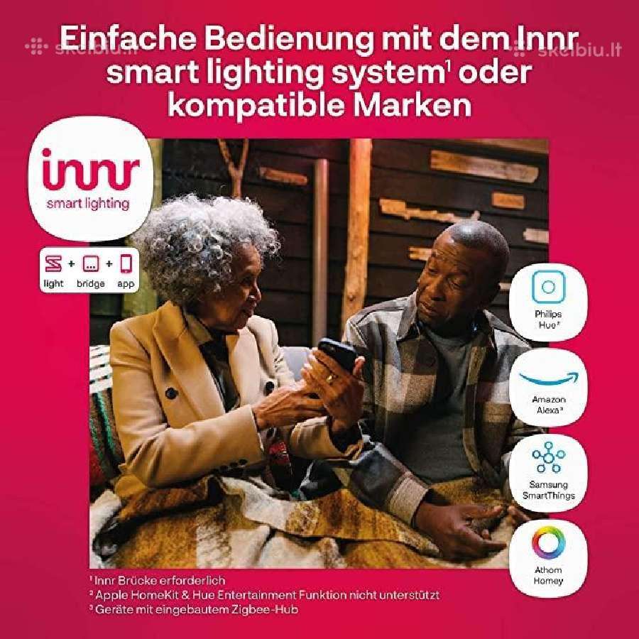 Innr Lauko apšvietimo Smart žibintai (Philips Hue) - nuotraukos Nr. 7