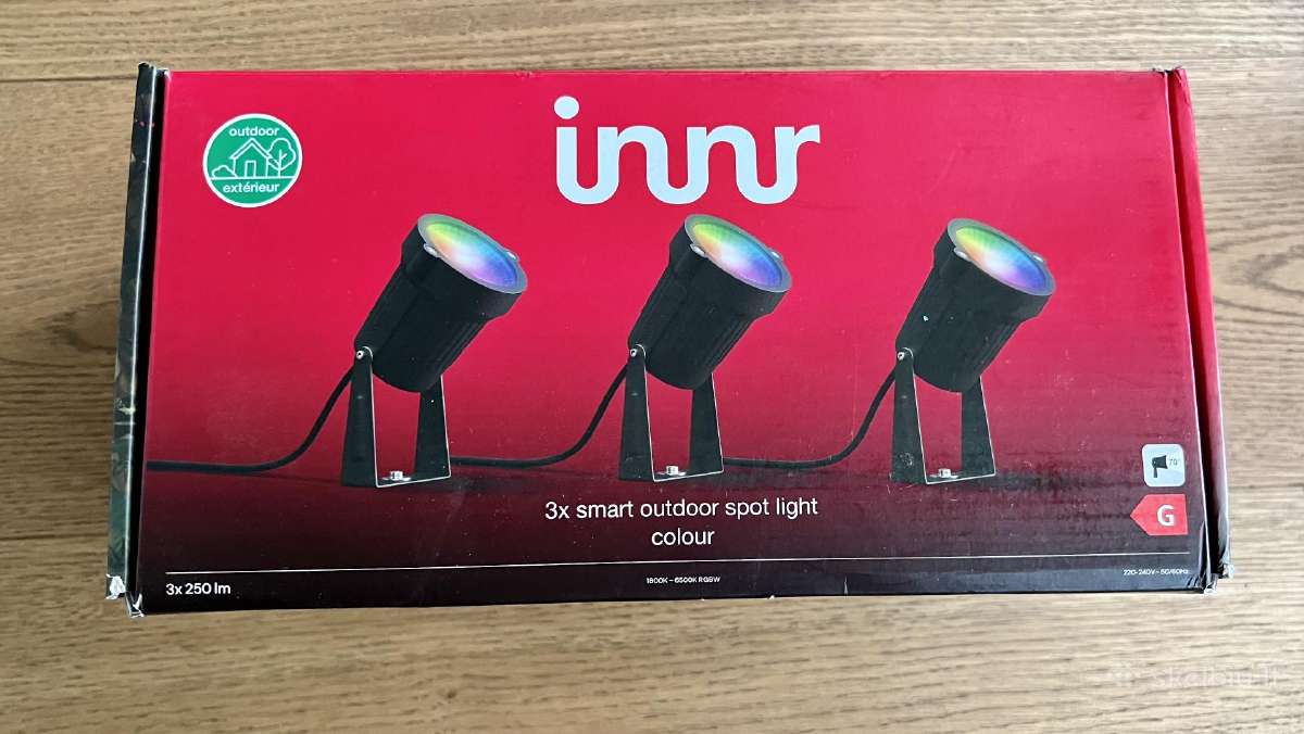 Innr Lauko apšvietimo Smart žibintai (Philips Hue)