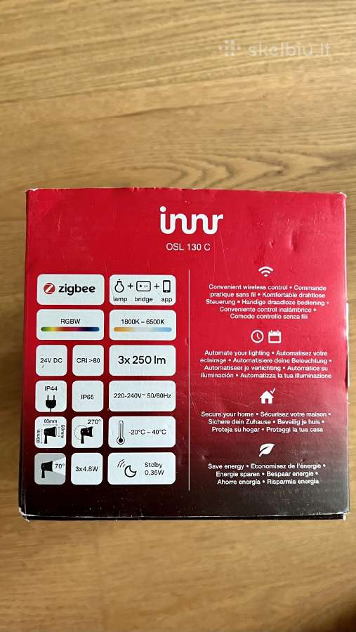 Innr Lauko apšvietimo Smart žibintai (Philips Hue) - nuotraukos Nr. 4