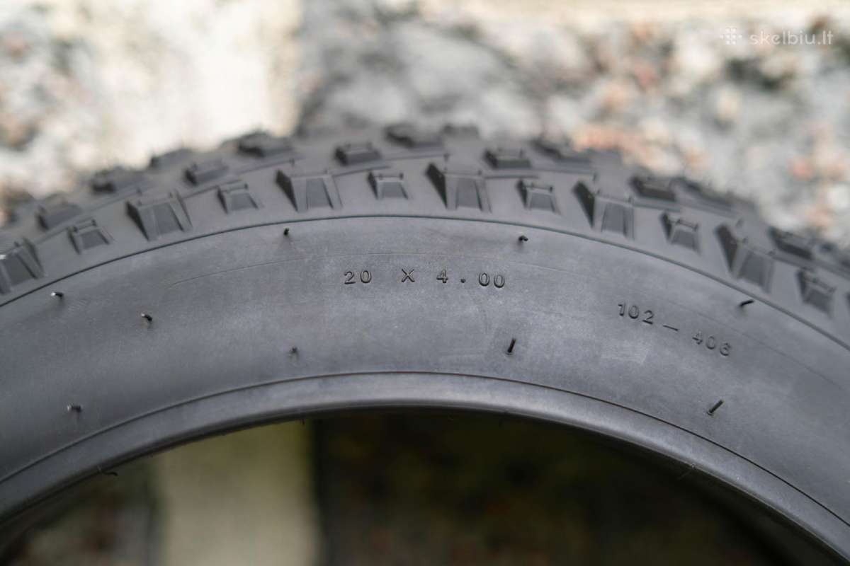 Dviračio padanga /Fat bike 20x4.0 - nuotraukos Nr. 9