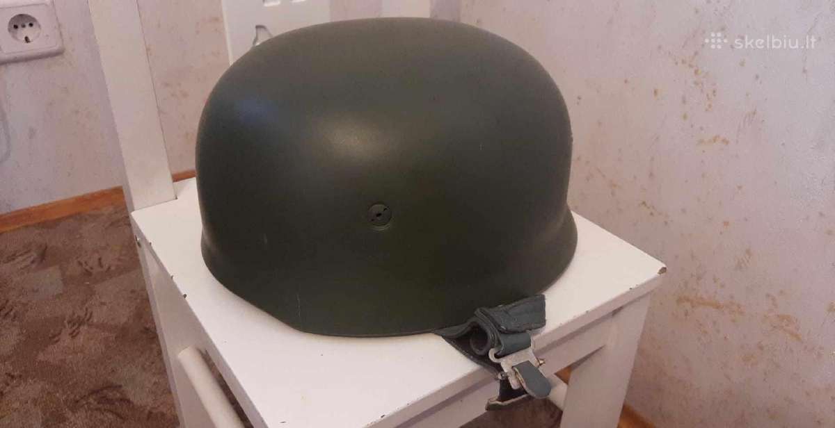 Ww2 Vokiečių parašiutininkų šalmas - nuotraukos Nr. 3