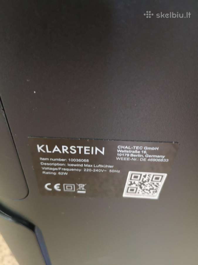 Klarstein "Icewind Max 3-in-1" oro vėsintuvas - nuotraukos Nr. 10