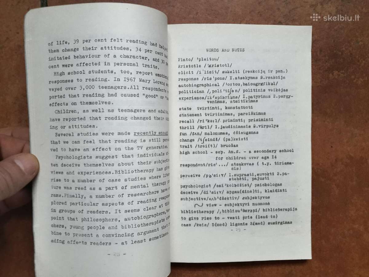 Reta knygelė 1984 metai. - nuotraukos Nr. 5