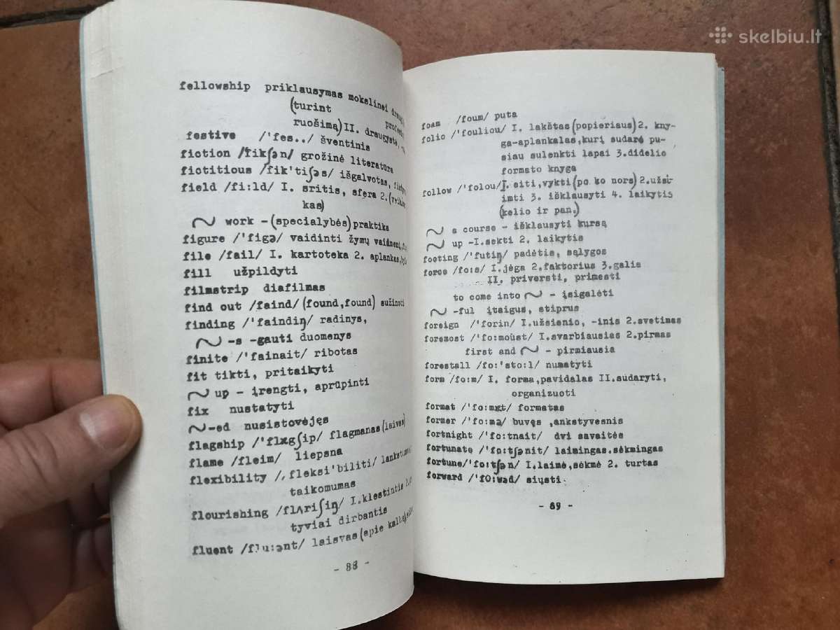 Reta knygelė 1984 metai. - nuotraukos Nr. 6