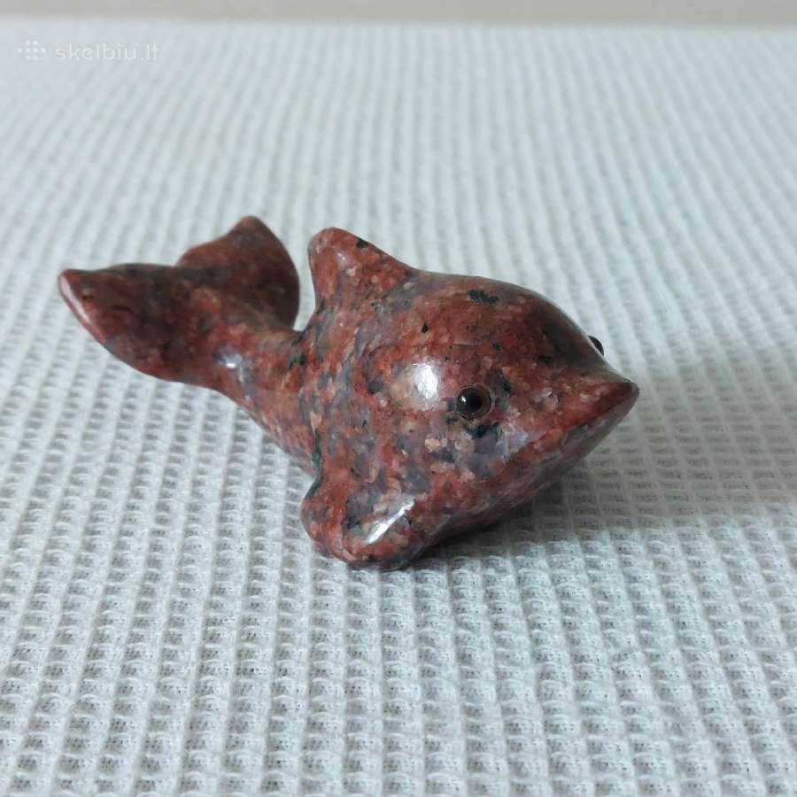 Statulėlė iš akmens " Žuvelė " / Stone Heliotrope - nuotraukos Nr. 6