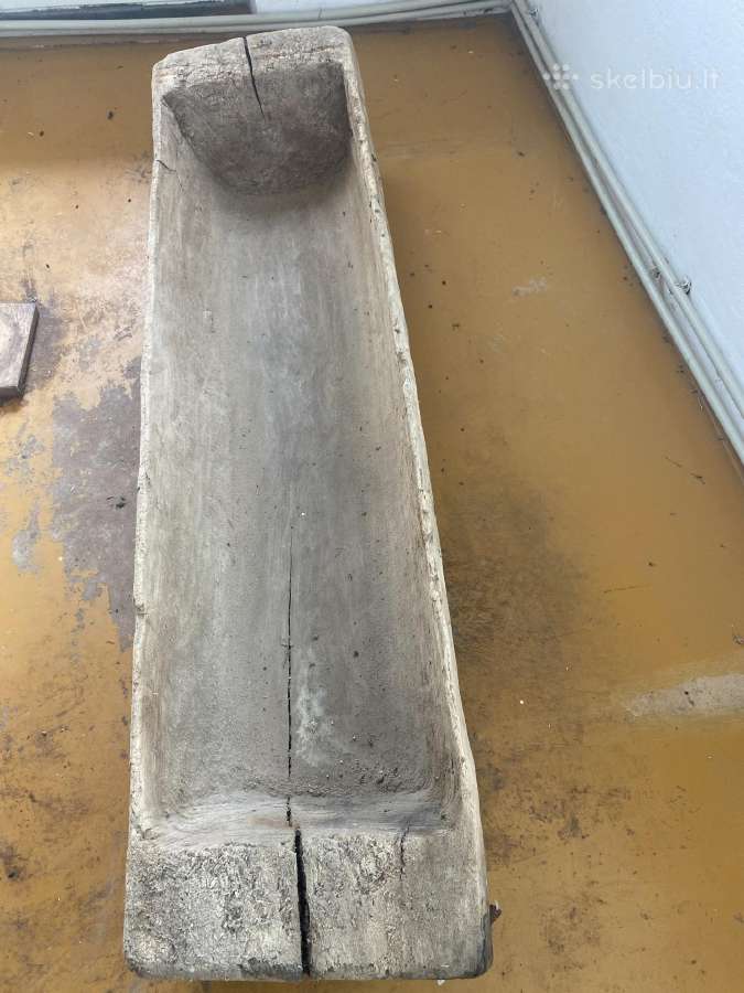 Senovinis kietmedžio mėsos sūdymo lovys 100 metu