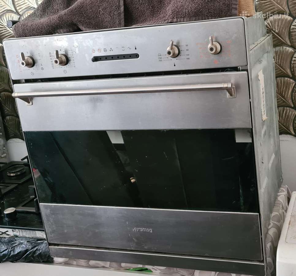 Smeg orkaitė nerūdijančio plieno
