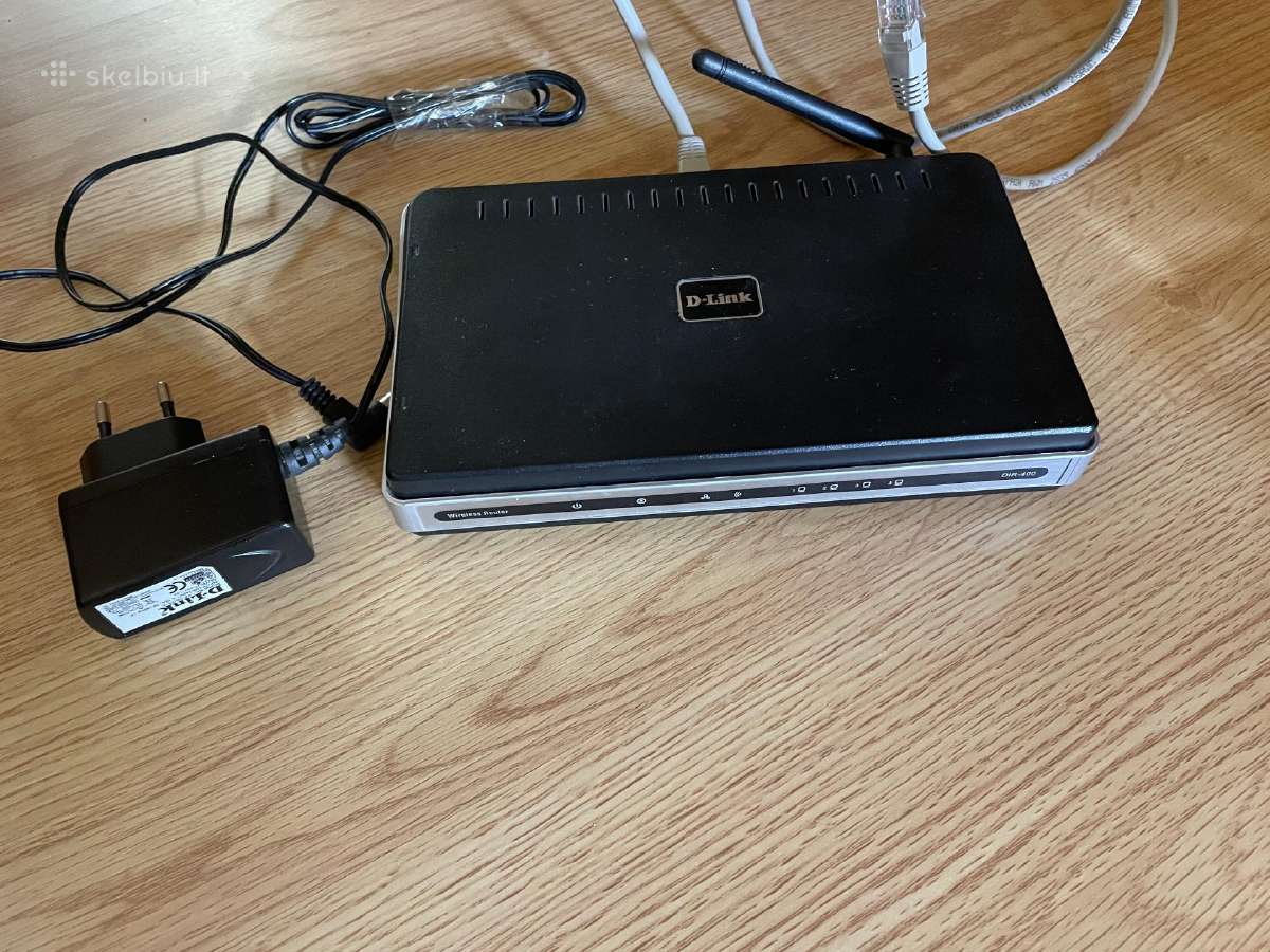 Dovanojamas maršrutizatorius D-link