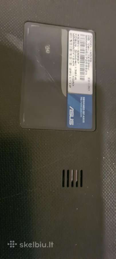 Asus nešuojamas kompjuteris yra 2 vnt.