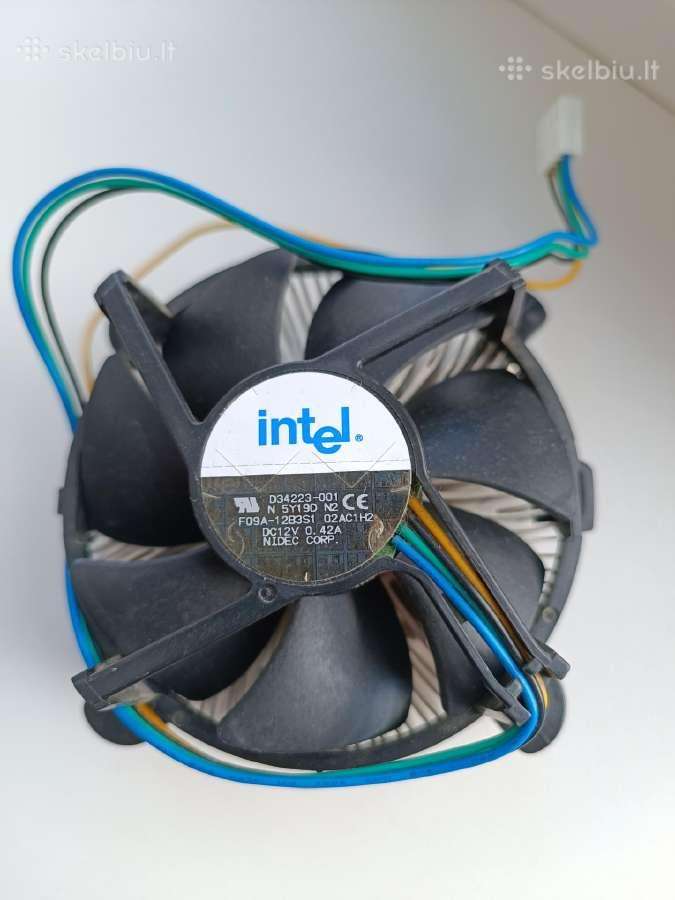 Aušintuvas Intel 12v 0.42a, HDD Samsung 200gb - nuotraukos Nr. 2