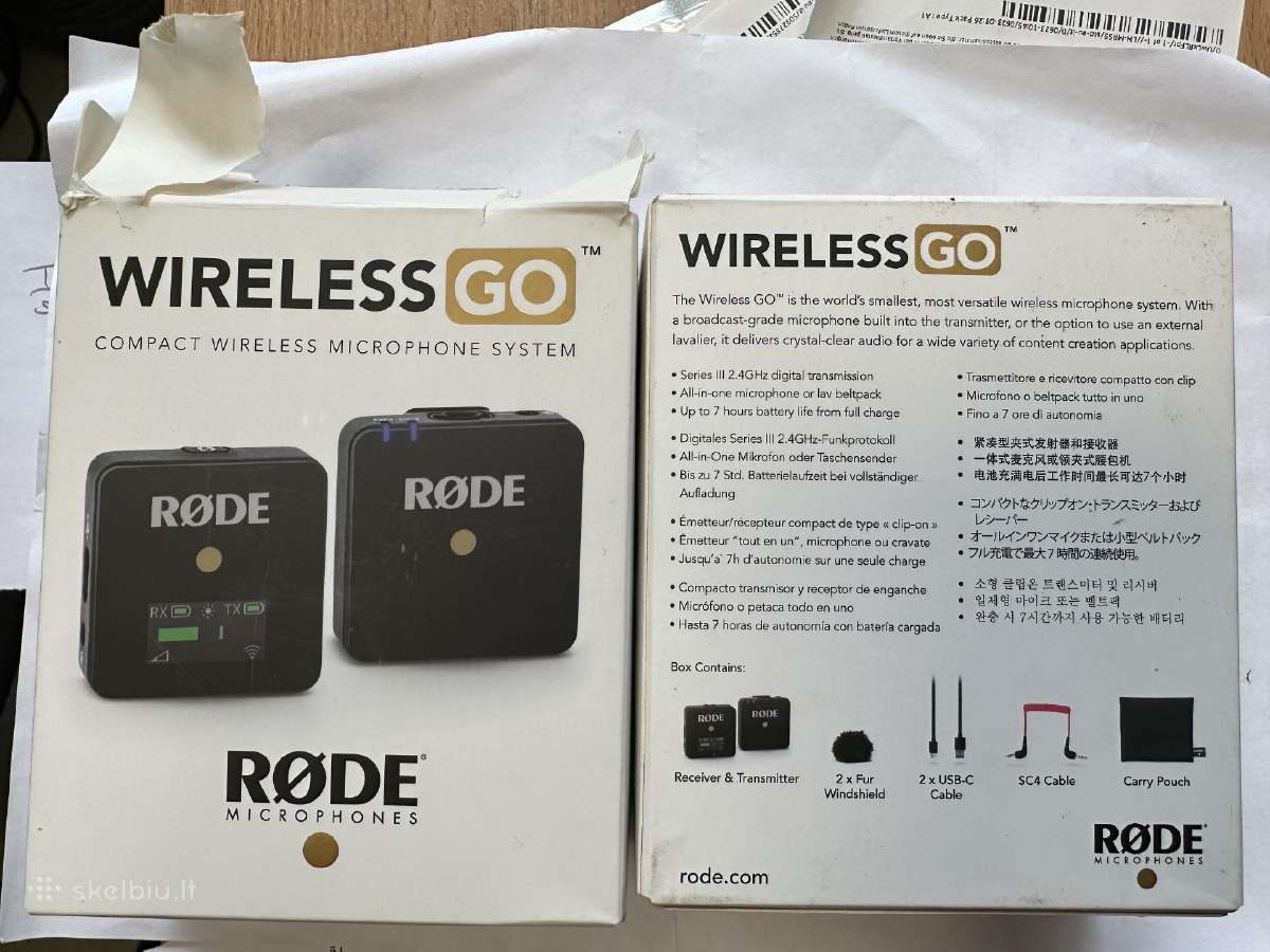 Rode Wireless Go / Videomic Rodecaster mikrofonas - nuotraukos Nr. 8
