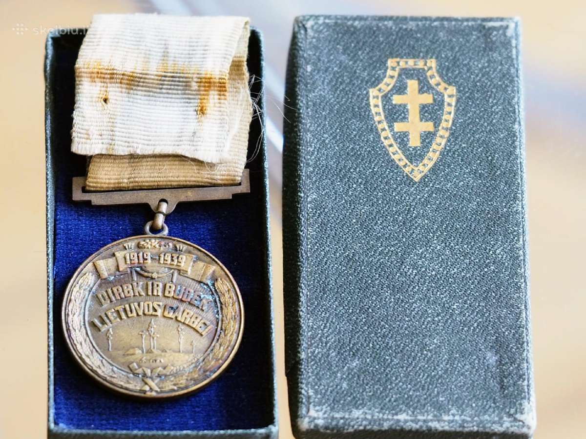 Šaulių žvaigždė tarpukario medalis - nuotraukos Nr. 2