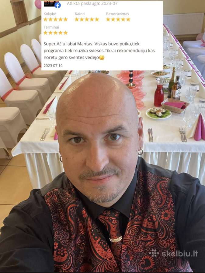 Vedėjas ir Dj viename, su aparatūra - kaina 600€. - nuotraukos Nr. 28