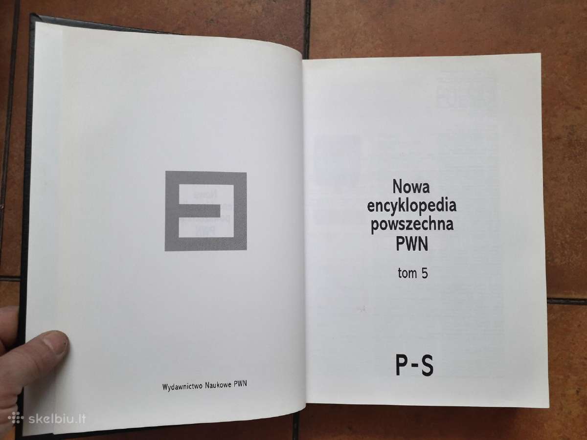 "Nowa encyklopedia powszechna Pwn" 6 tomai 1997 m - nuotraukos Nr. 3