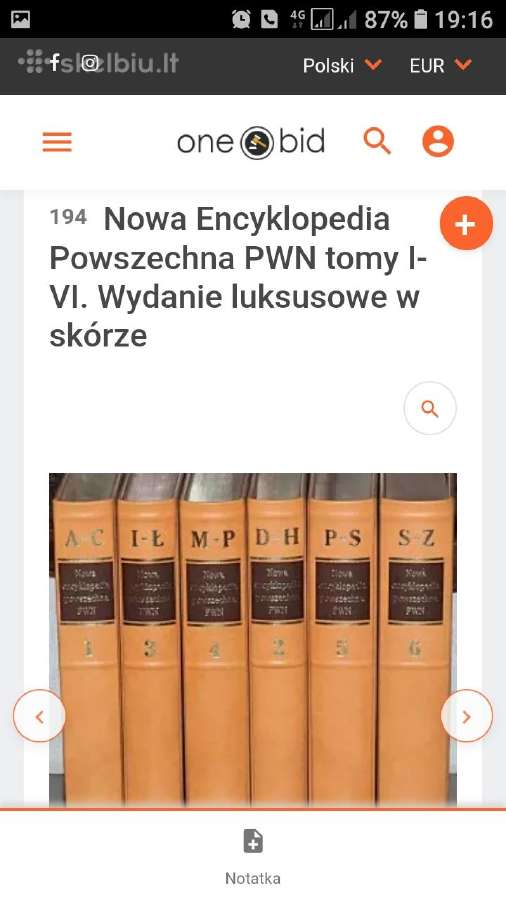 "Nowa encyklopedia powszechna Pwn" 6 tomai 1997 m - nuotraukos Nr. 15