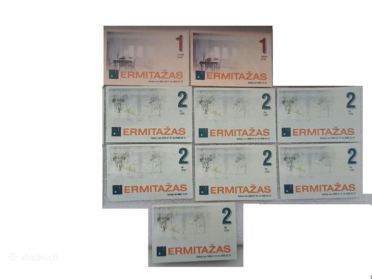 Ermitažo pinigai Unc 9 vnt.-5€ - nuotraukos Nr. 2
