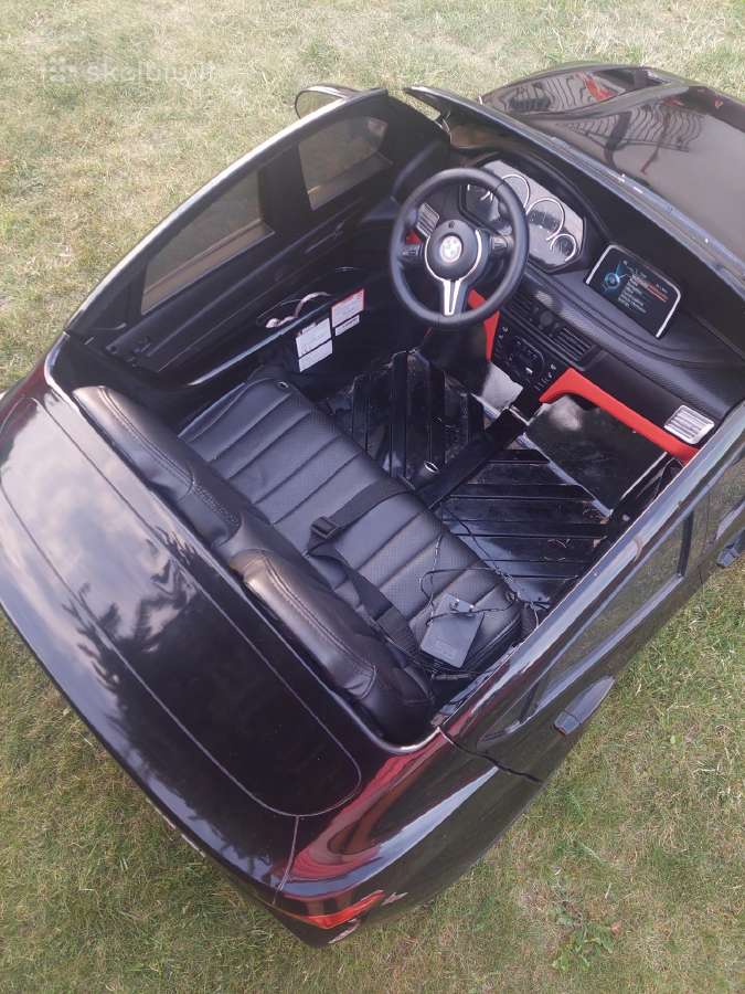 Vaikiškas elektromobilis Rmz Bmw X6 XXL Juodas - nuotraukos Nr. 9