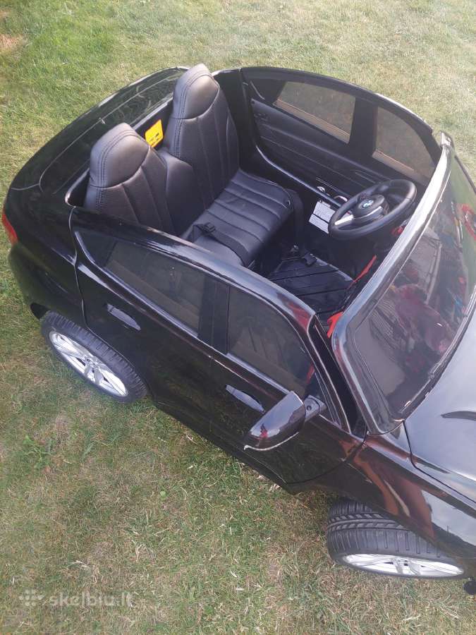 Vaikiškas elektromobilis Rmz Bmw X6 XXL Juodas - nuotraukos Nr. 5