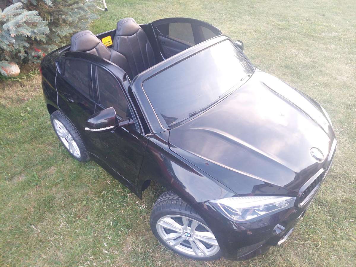 Vaikiškas elektromobilis Rmz Bmw X6 XXL Juodas - nuotraukos Nr. 6