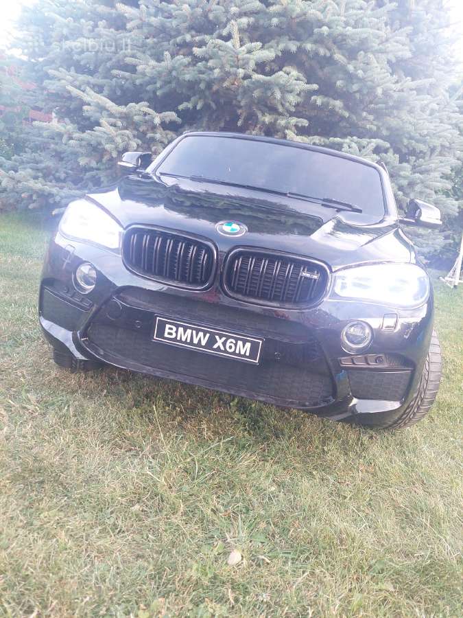 Vaikiškas elektromobilis Rmz Bmw X6 XXL Juodas - nuotraukos Nr. 10