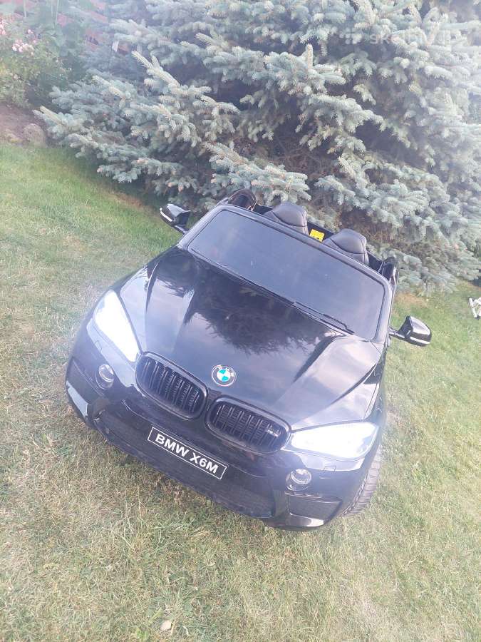 Vaikiškas elektromobilis Rmz Bmw X6 XXL Juodas - nuotraukos Nr. 11