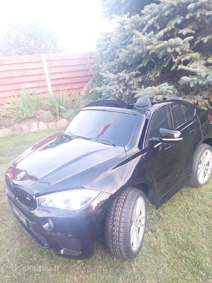 Vaikiškas elektromobilis Rmz Bmw X6 XXL Juodas - nuotraukos Nr. 12