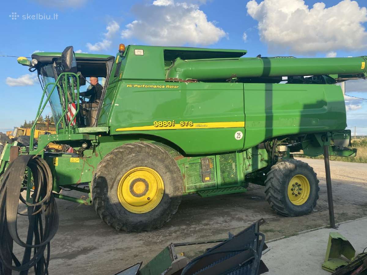 Kombainas John Deere Ss9880 Ardomas Dalimis