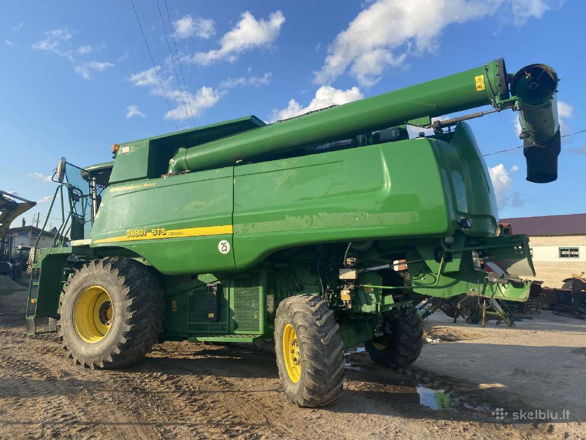 Kombainas John Deere Ss9880 Ardomas Dalimis - nuotraukos Nr. 4