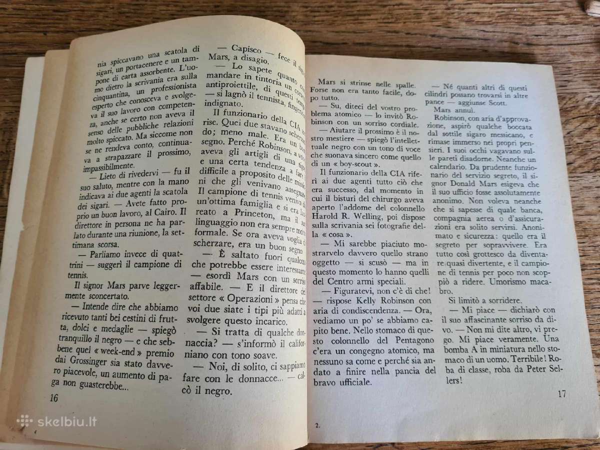 Vintažinis romanas -slaptosios tarnybos, italų k. - nuotraukos Nr. 5