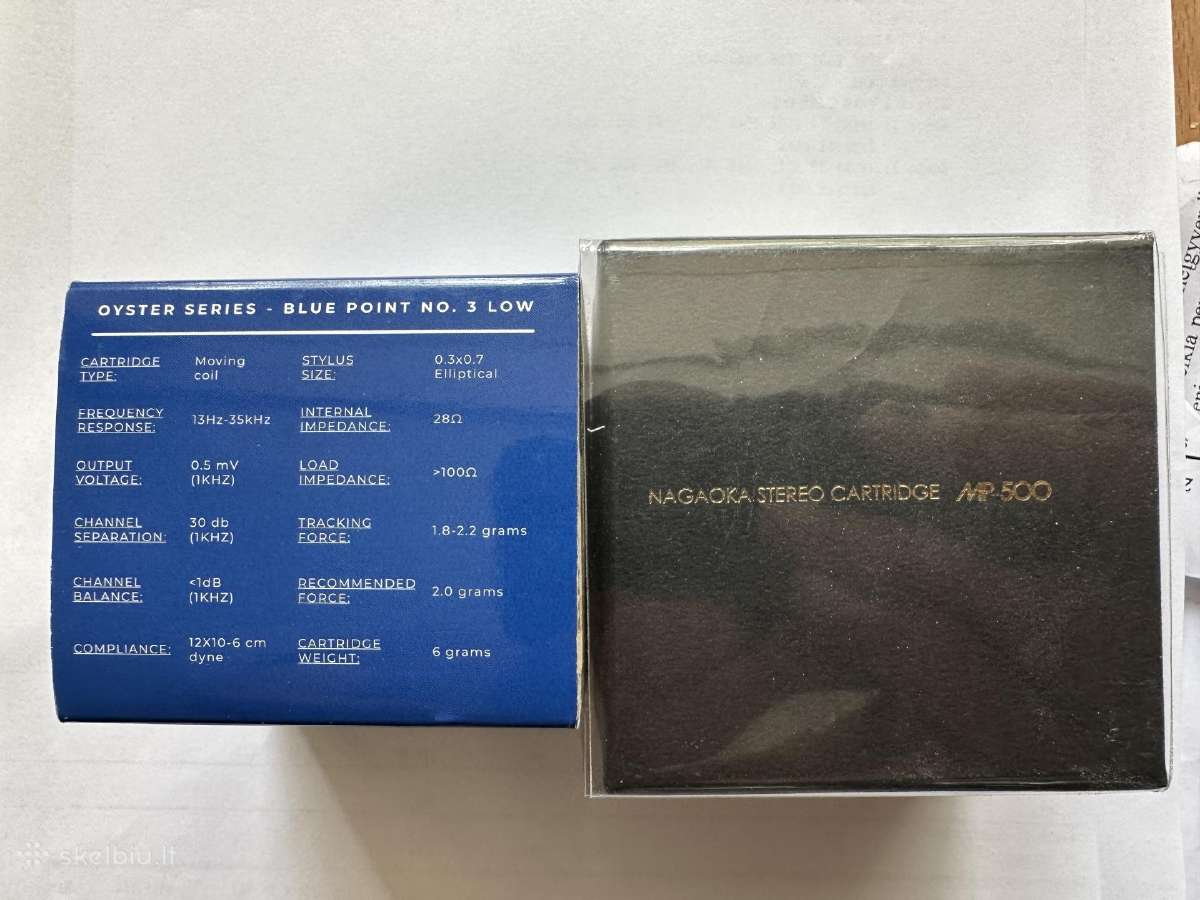 Nagaoka Mp-500 Mm galvute / Zyx cartridge - nuotraukos Nr. 2