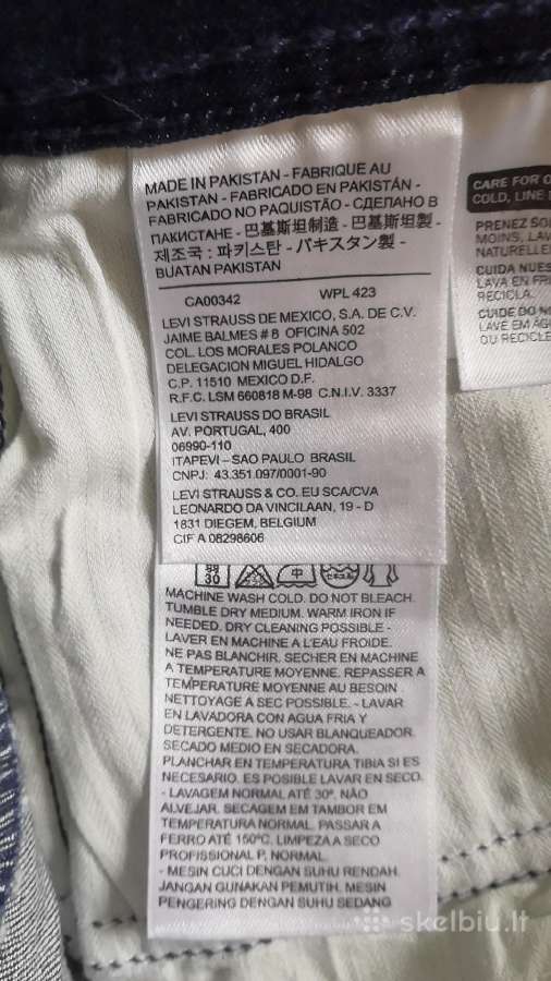 Levis sijonas W29 - nuotraukos Nr. 13