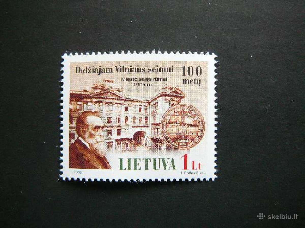 Lietuva 2005 J. Basanavicius Seimas Mnh lit893s