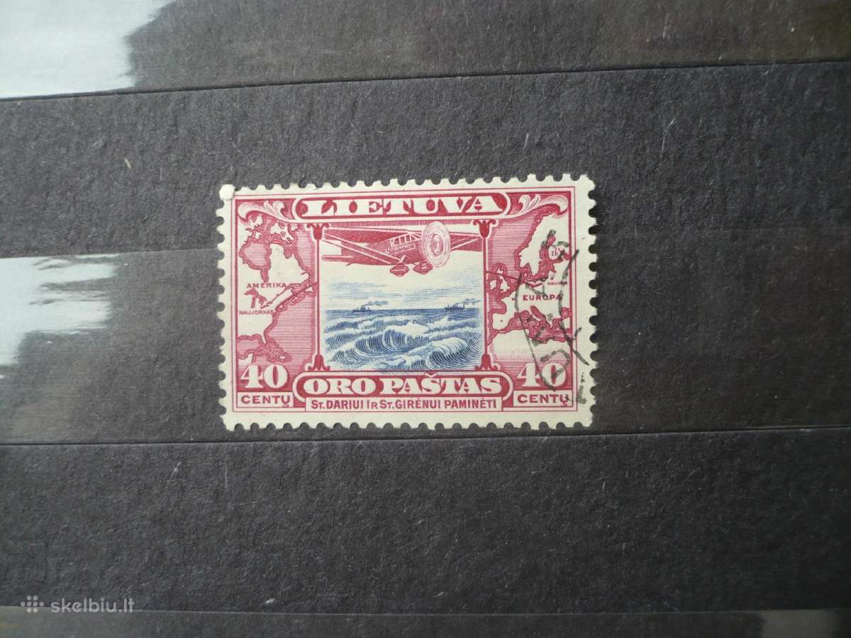 1934 m. žuvo aviacijos pionierių Darius ir Girėnas
