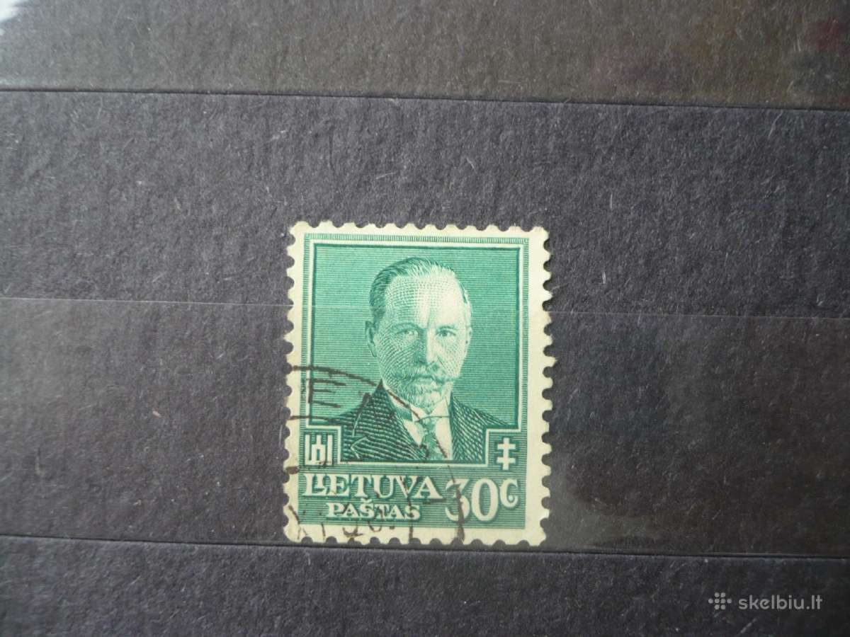 1934 Antano Smetonos 60-osios gimimo metinės 30c