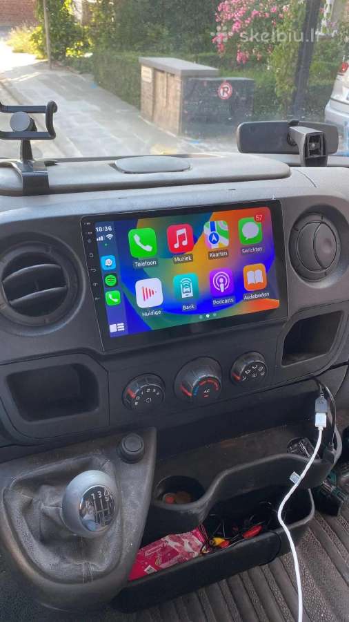 Renault Master Nissan Nv400 android multimedija - nuotraukos Nr. 6