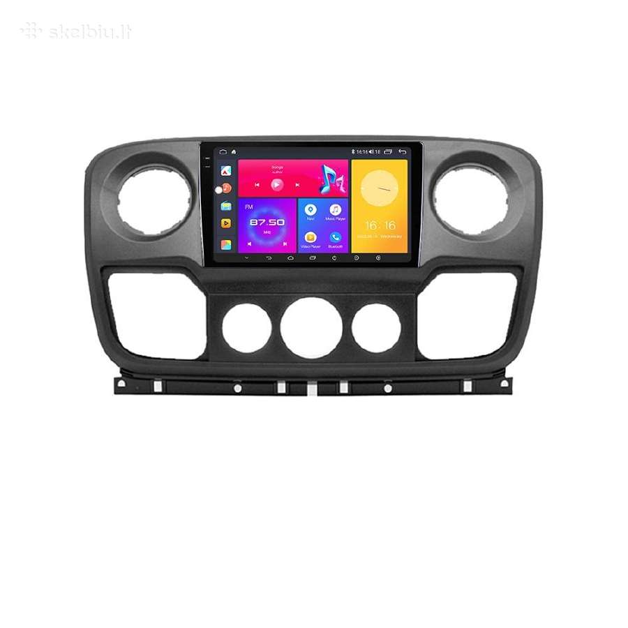 Renault Master Nissan Nv400 android multimedija - nuotraukos Nr. 3