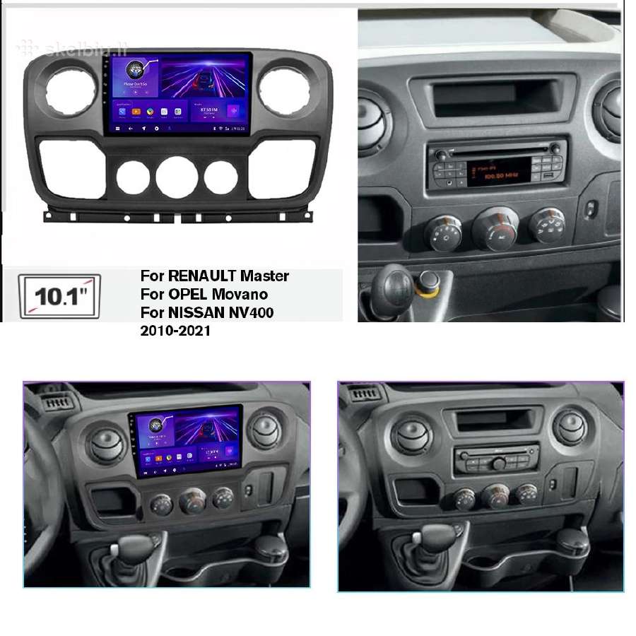 Renault Master Nissan Nv400 android multimedija - nuotraukos Nr. 4