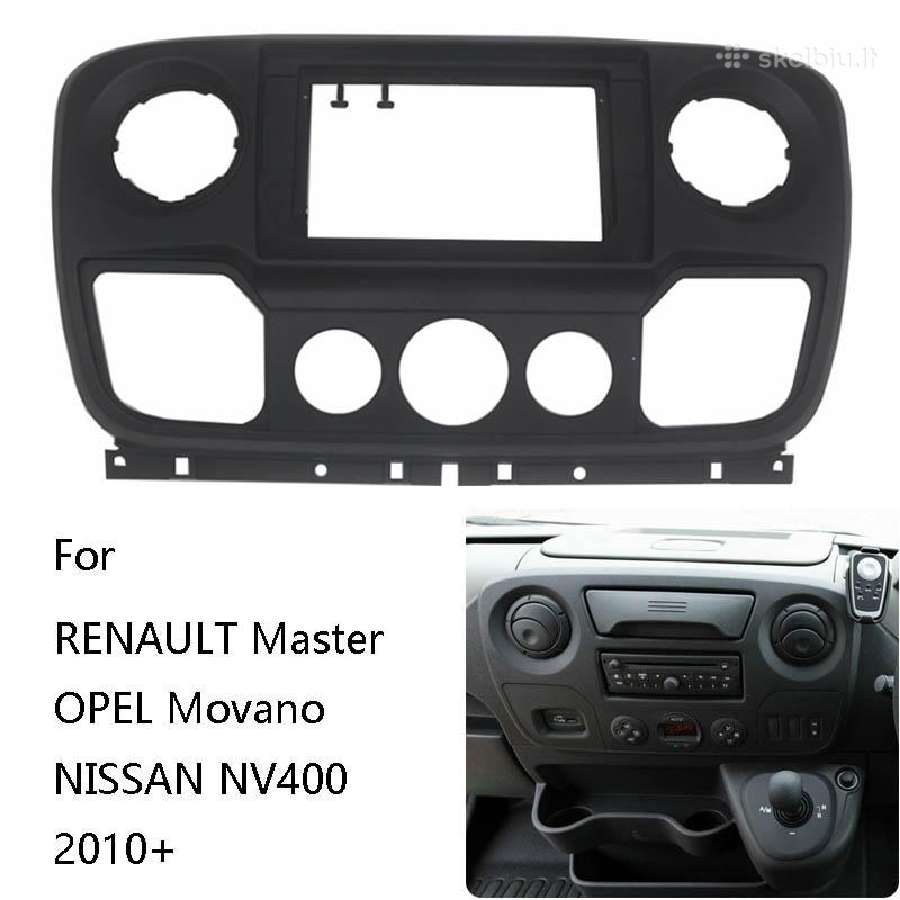 Renault Master Nissan Nv400 android multimedija - nuotraukos Nr. 7